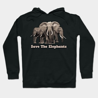 Save The Elephants Hoodie